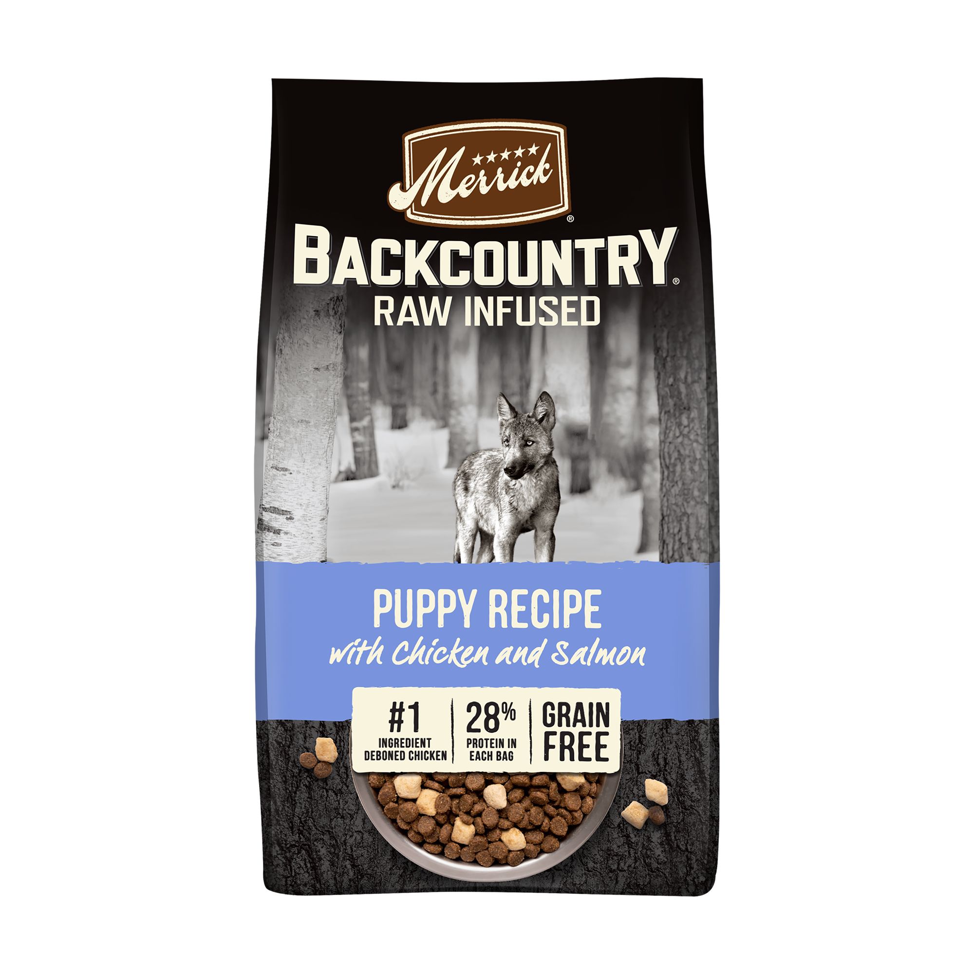 Merrick® Backcountry® Puppy Food - Grain Free, High Protein, Raw
